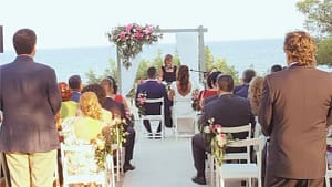 ceremonia dirigida por empresa de audiovisuales para bodas